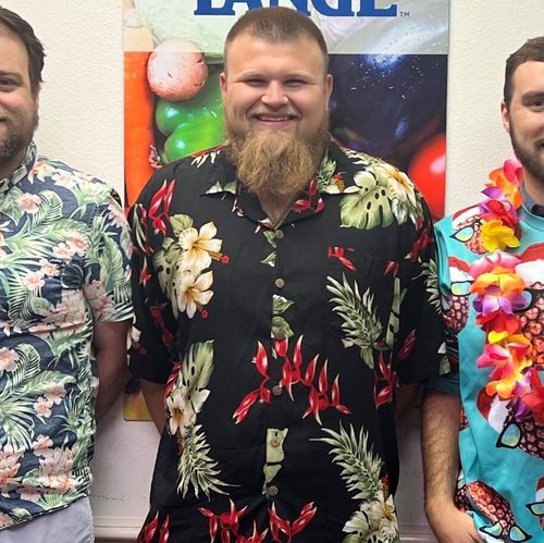 Hawaiian Shirt Day at Lange